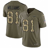 Nike Chargers 81 Mike Williams Olive Camo Salute To Service Limited Jersey Dzhi,baseball caps,new era cap wholesale,wholesale hats